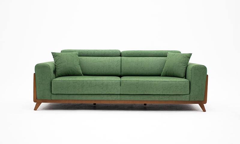 مبل هاوانا سبز با مکانیزم راحتی برقی