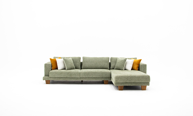 مبل ال مینیمال در فضای سفید از مبلمان فوکا