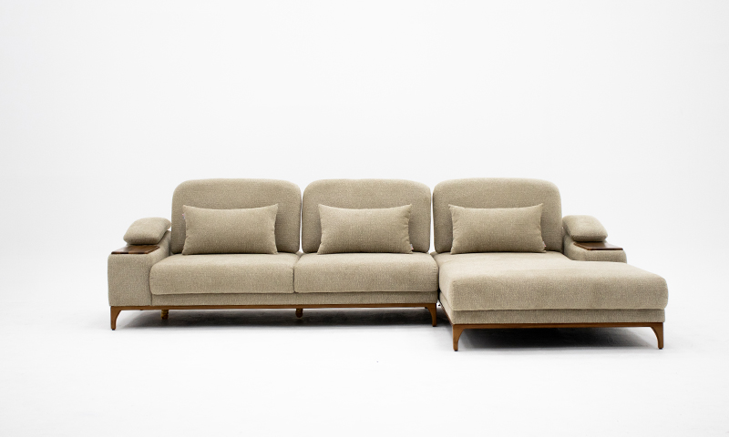 مبل ال دالی با مکانیزم پشتی منحرک دستی