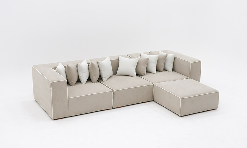 مبل ال پازلی ورسا قابلیت چیدمان دلخواه و نرم